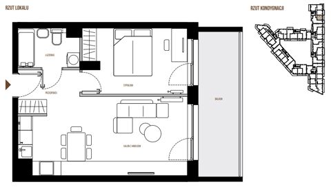 Plan 2 pok. 43m²