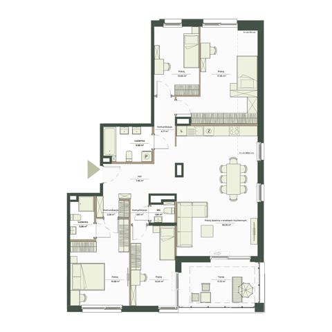 Plan 5 pok. 119m²