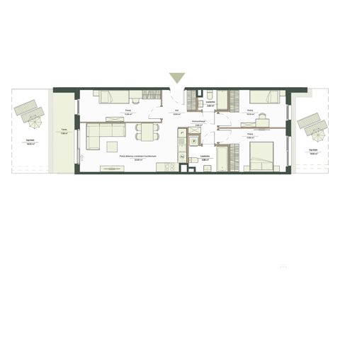 Plan 4 pok. 72m²
