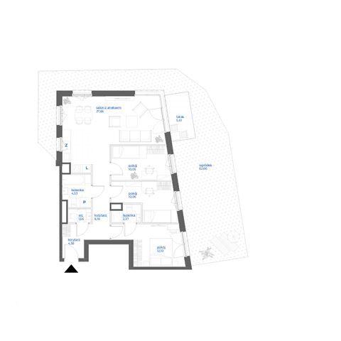 Plan 4 pok. 81m²