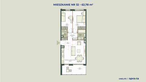 Plan 3 pok. 63m²