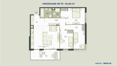 Plan 4 pok. 84m²