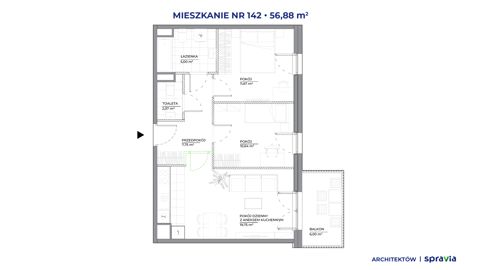 Plan 3 pok. 57m²
