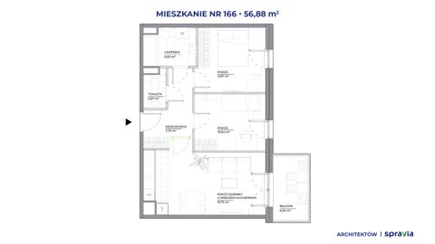 Plan 3 pok. 57m²