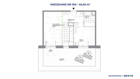 Plan 2 pok. 46m²