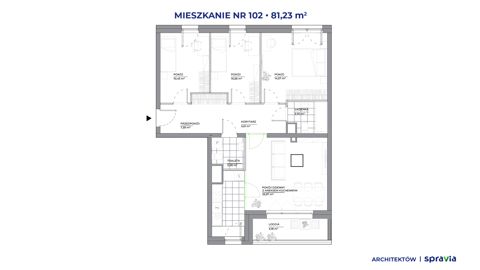 Plan 4 pok. 81m²