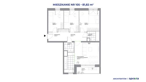 Plan 4 pok. 82m²
