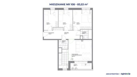 Plan 4 pok. 84m²
