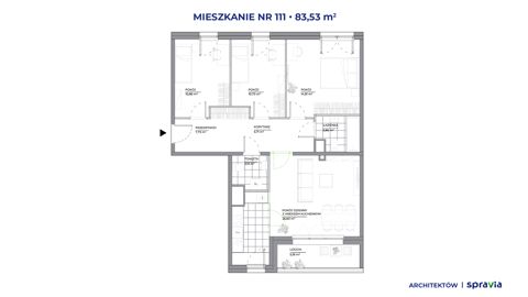 Plan 4 pok. 84m²