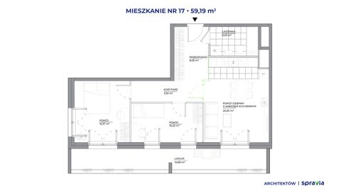Plan 3 pok. 59m²