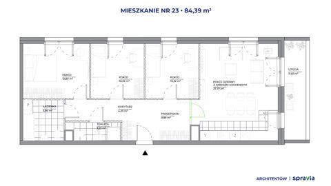 Plan 4 pok. 84m²