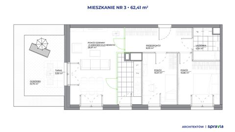 Plan 3 pok. 62m²