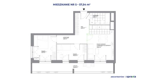 Plan 3 pok. 58m²