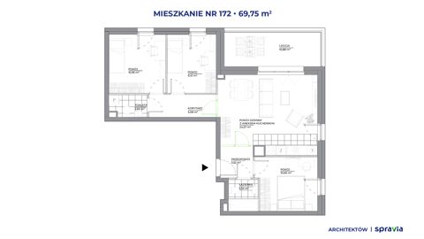 Plan 4 pok. 70m²