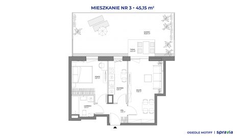 Plan 2 pok. 45m²