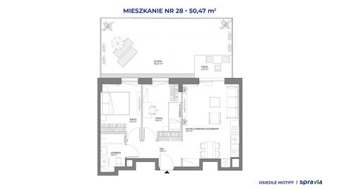 Plan 3 pok. 50m²