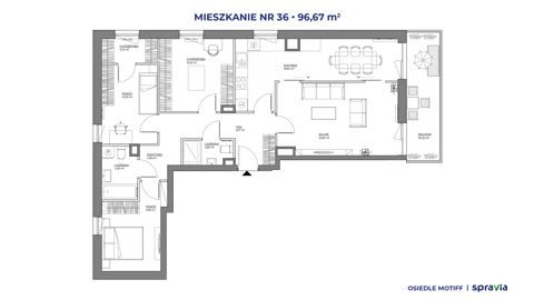 Plan 3 pok. 97m²