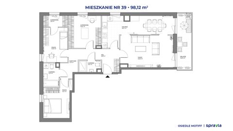 Plan 3 pok. 98m²