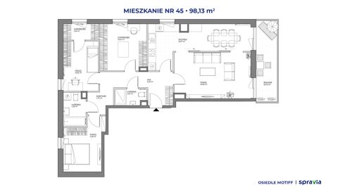 Plan 3 pok. 98m²
