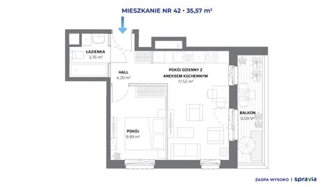 Plan 2 pok. 36m²