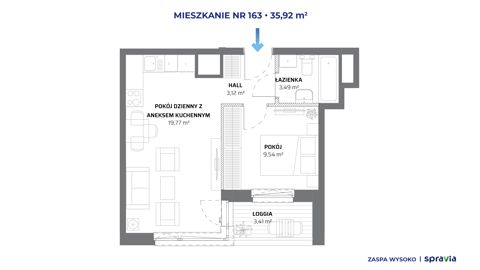 Plan 2 pok. 36m²