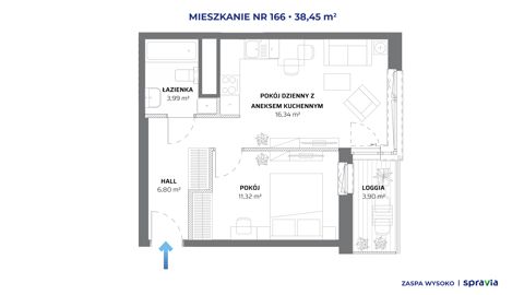 Plan 2 pok. 38m²