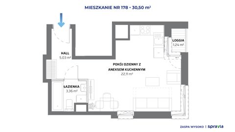 Plan 1 pok. 31m²