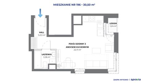 Plan 1 pok. 31m²