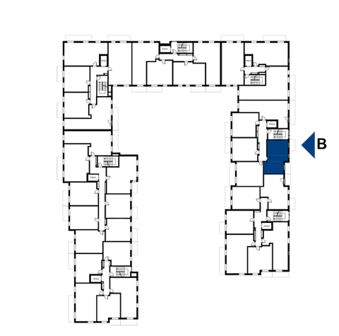 Plan 2 pok. 45m²