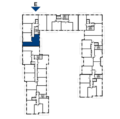 Plan 3 pok. 61m²
