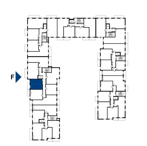 Plan 2 pok. 43m²