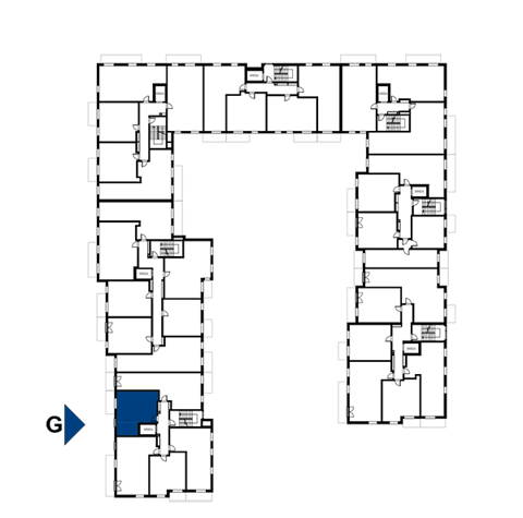 Plan 2 pok. 43m²