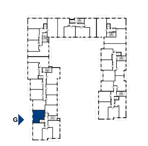 Plan 2 pok. 43m²