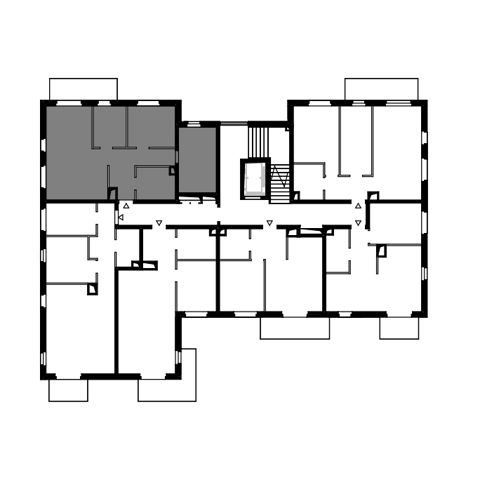 Plan 4 pok. 74m²