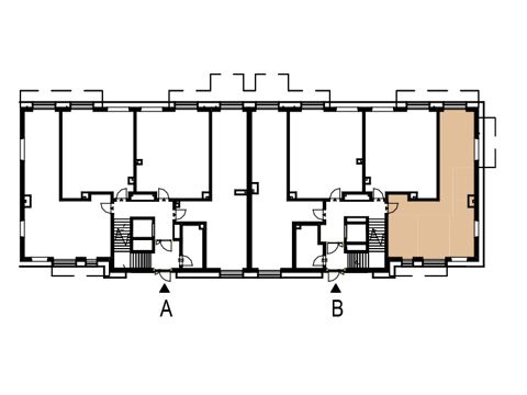 Plan 3 pok. 64m²
