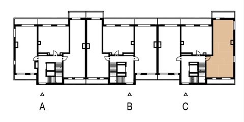 Plan 4 pok. 64m²