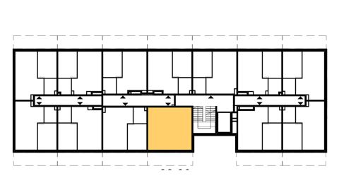 Plan 2 pok. 33m²