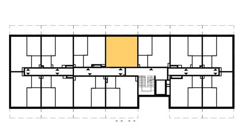 Plan 2 pok. 33m²