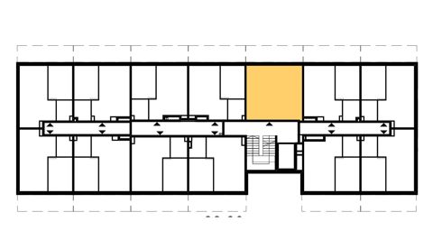 Plan 2 pok. 34m²