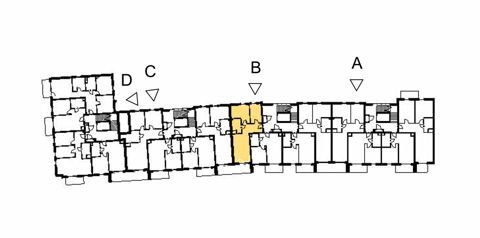 Plan 3 pok. 54m²