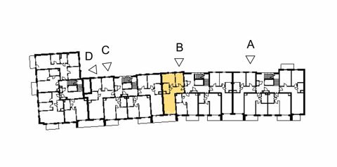 Plan 3 pok. 54m²