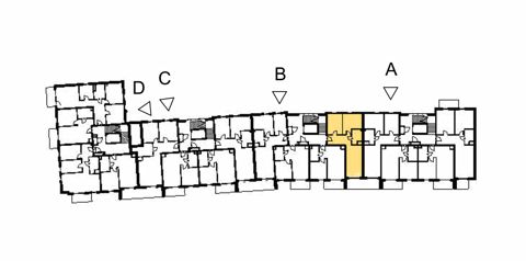 Plan 3 pok. 54m²
