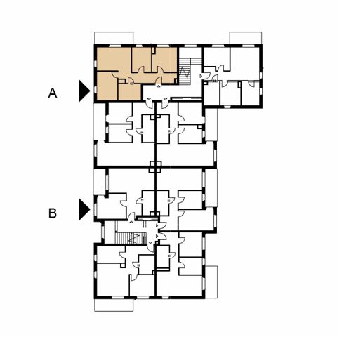 Plan 3 pok. 65m²