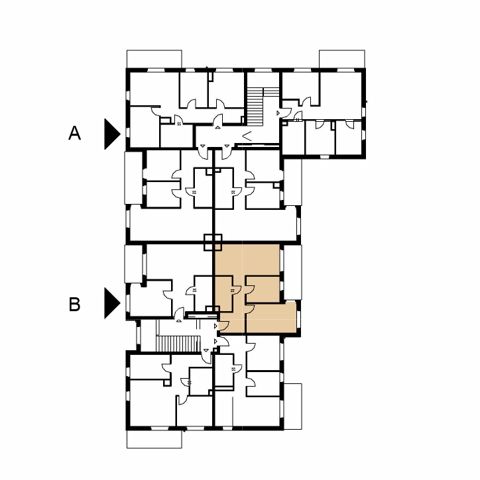 Plan 3 pok. 55m²