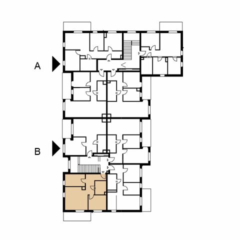 Plan 3 pok. 52m²