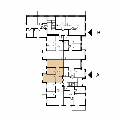 Plan 3 pok. 55m²