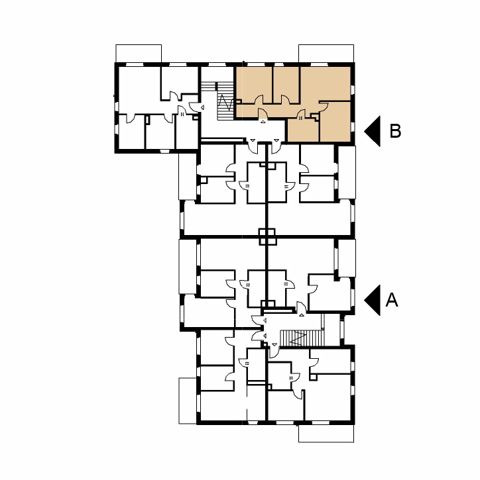 Plan 3 pok. 65m²