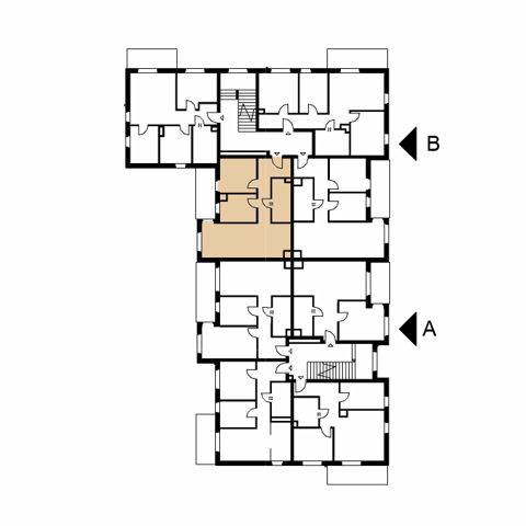 Plan 3 pok. 57m²