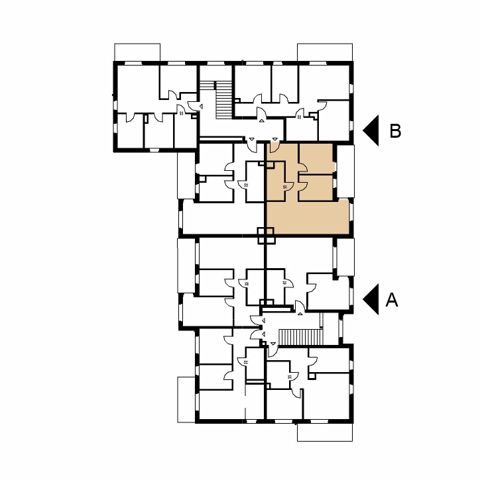 Plan 3 pok. 57m²