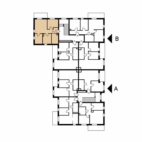 Plan 3 pok. 58m²